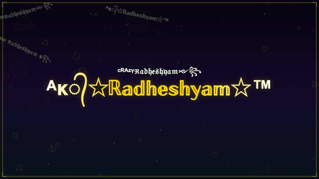 ᴬᴋ᭄☆ℝ𝕒𝕕𝕙𝕖𝕤𝕙𝕪𝕒𝕞☆™ – Radheshyam Stylish Name