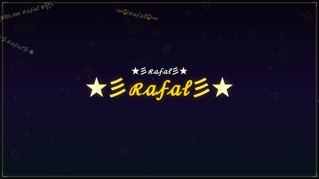 ★彡ℛ𝒶𝒻𝒶𝓁彡★ – Rafal Stylish Name