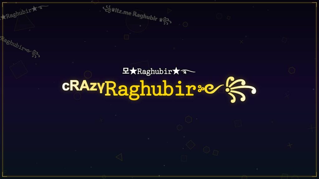 ᶜᴿᴬᶻᵞ𝚁𝚊𝚐𝚑𝚞𝚋𝚒𝚛༻꧂ – Raghubir Stylish Name