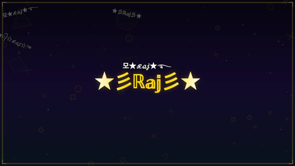 ★彡ℝ𝕒𝕛彡★ – Raj Stylish Name