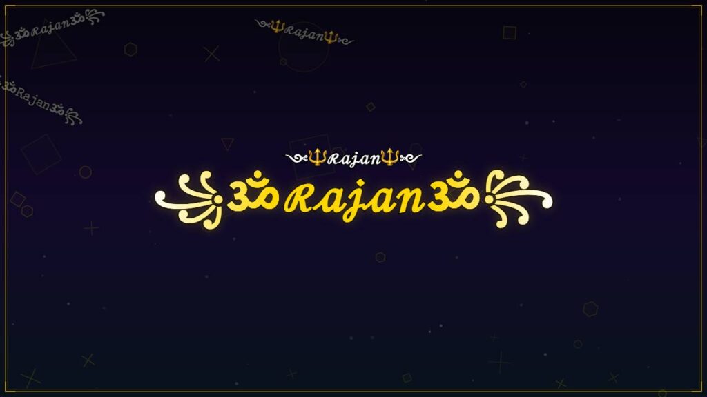 ꧁ॐℛ𝒶𝒿𝒶𝓃ॐ꧂ – Rajan Stylish Name