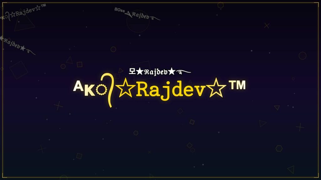 ᴬᴋ᭄☆𝚁𝚊𝚓𝚍𝚎𝚟☆™ – Rajdev Stylish Name
