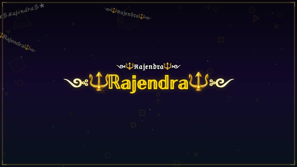 ༺🔱ℝ𝕒𝕛𝕖𝕟𝕕𝕣𝕒🔱༻ – Rajendra Stylish Name