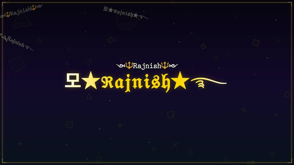 모★ℜ𝔞𝔧𝔫𝔦𝔰𝔥★࿐ – Rajnish Stylish Name