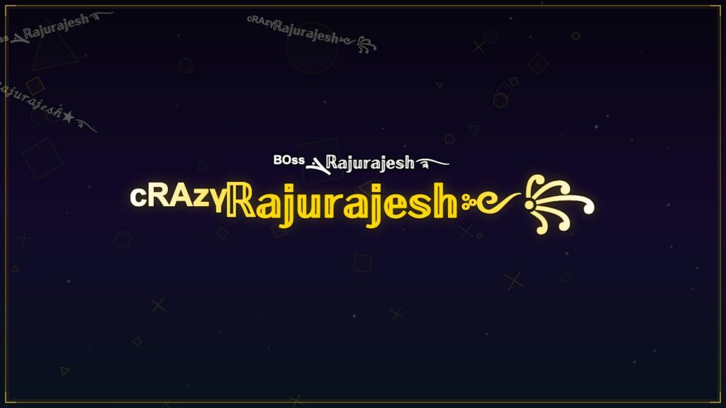 ᶜᴿᴬᶻᵞℝ𝕒𝕛𝕦𝕣𝕒𝕛𝕖𝕤𝕙༻꧂ – Rajurajesh Stylish Name