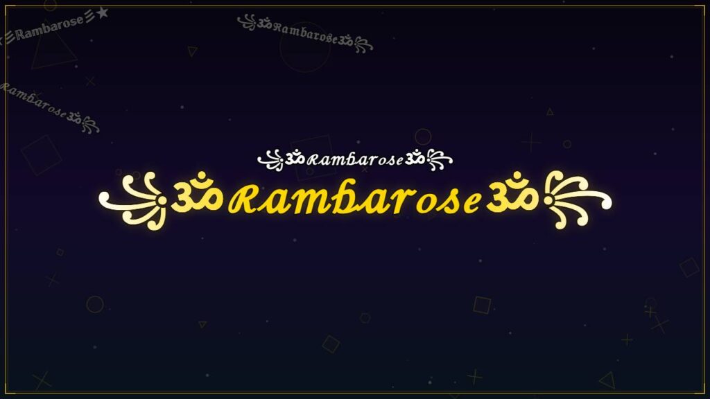 ꧁ॐℛ𝒶𝓂𝒷𝒶𝓇ℴ𝓈ℯॐ꧂ – Rambarose Stylish Name