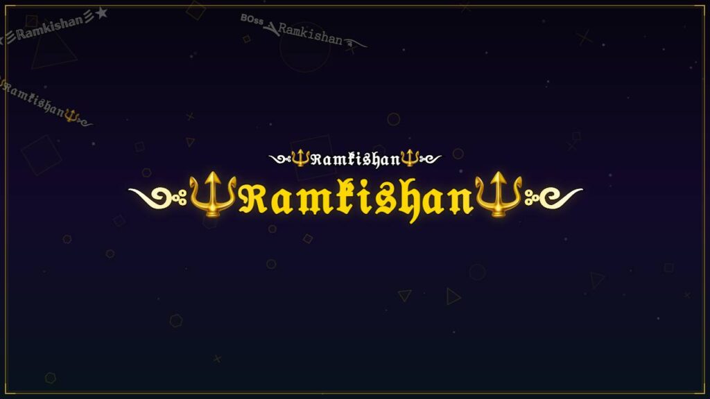 ༺🔱ℜ𝔞𝔪𝔨𝔦𝔰𝔥𝔞𝔫🔱༻ – Ramkishan Stylish Name