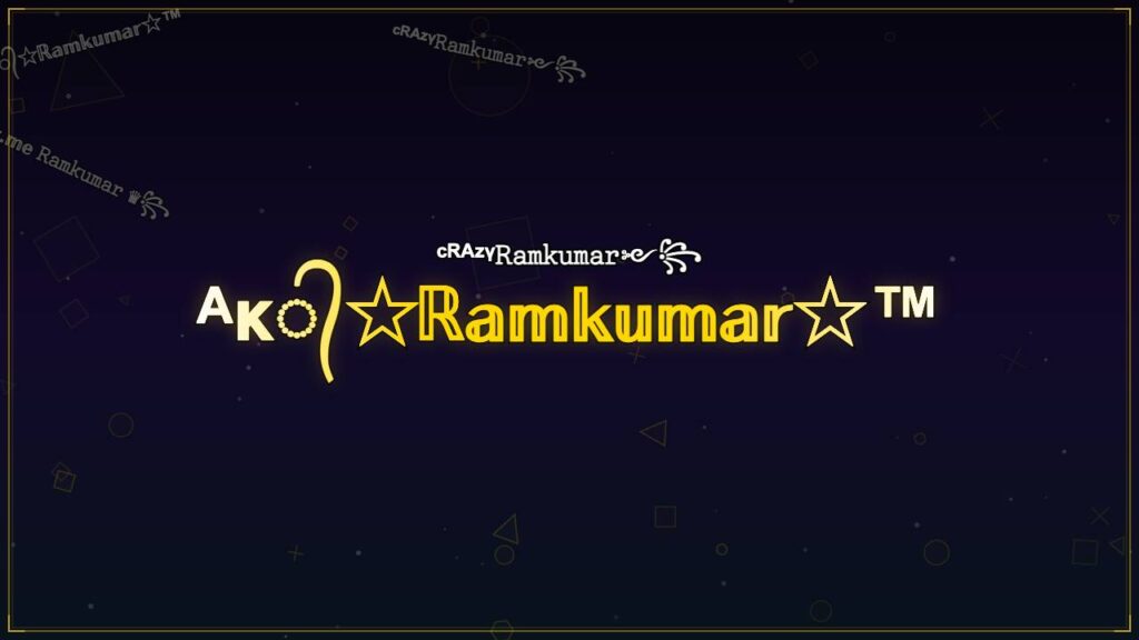 ᴬᴋ᭄☆ℝ𝕒𝕞𝕜𝕦𝕞𝕒𝕣☆™ – Ramkumar Stylish Name