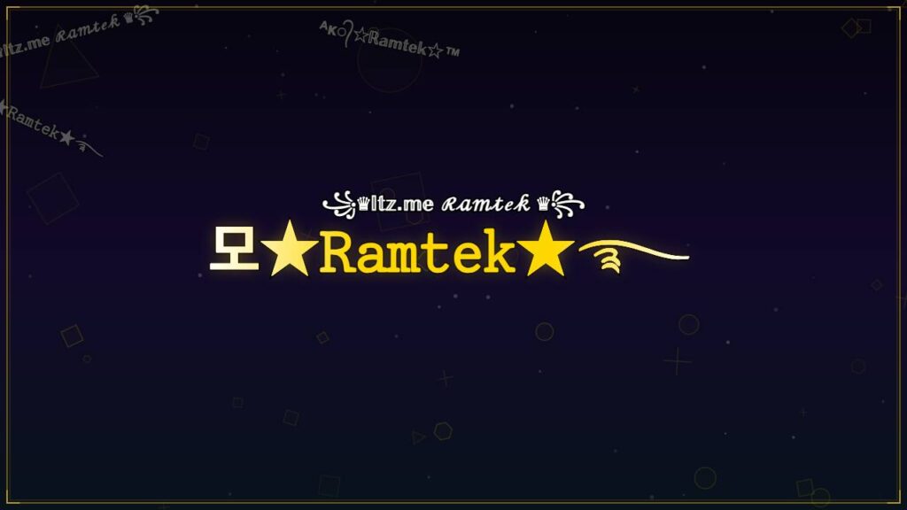 모★𝚁𝚊𝚖𝚝𝚎𝚔★࿐ – Ramtek Stylish Name