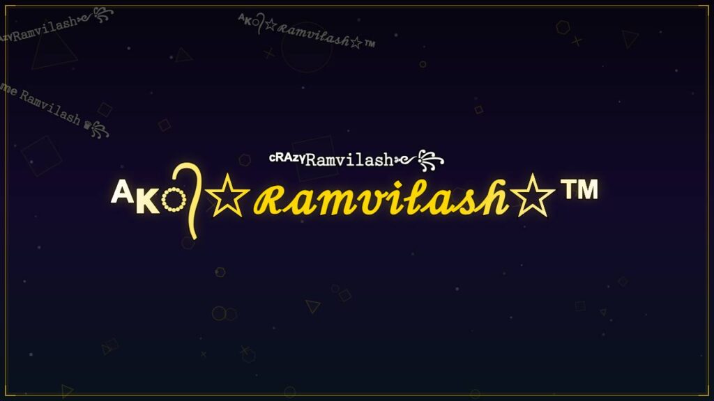 ᴬᴋ᭄☆ℛ𝒶𝓂𝓋𝒾𝓁𝒶𝓈𝒽☆™ – Ramvilash Stylish Name