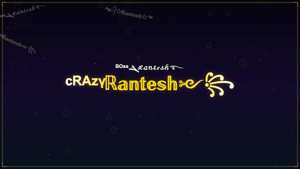 ᶜᴿᴬᶻᵞℝ𝕒𝕟𝕥𝕖𝕤𝕙༻꧂ – Rantesh Stylish Name
