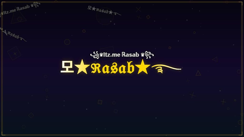 모★ℜ𝔞𝔰𝔞𝔟★࿐ – Rasab Stylish Name