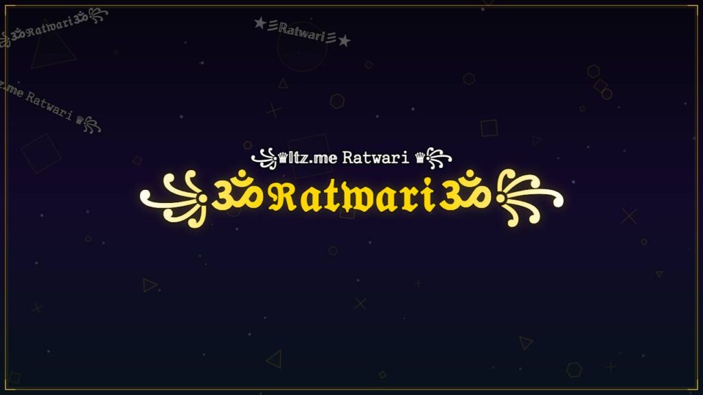 ꧁ॐℜ𝔞𝔱𝔴𝔞𝔯𝔦ॐ꧂ – Ratwari Stylish Name