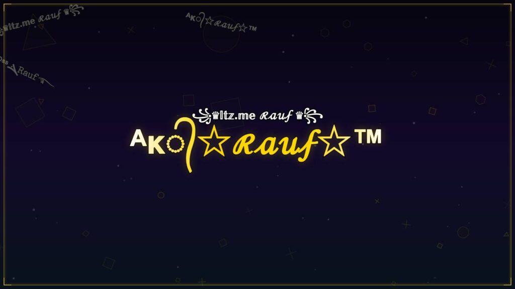 ᴬᴋ᭄☆ℛ𝒶𝓊𝒻☆™ – Rauf Stylish Name