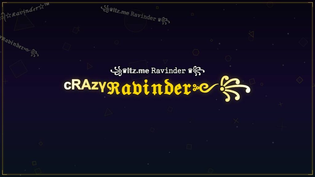 ᶜᴿᴬᶻᵞℜ𝔞𝔳𝔦𝔫𝔡𝔢𝔯༻꧂ – Ravinder Stylish Name