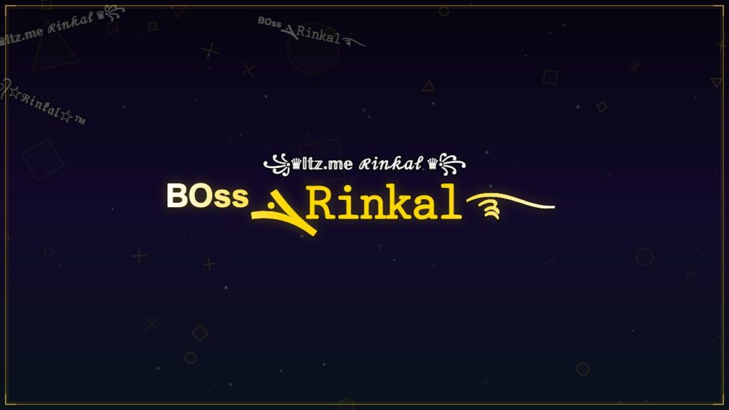 ᴮᴼˢˢܔ𝚁𝚒𝚗𝚔𝚊𝚕࿐ – Rinkal Stylish Name