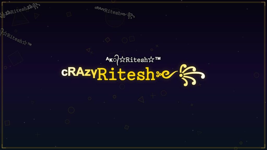 ᶜᴿᴬᶻᵞ𝚁𝚒𝚝𝚎𝚜𝚑༻꧂ – Ritesh Stylish Name