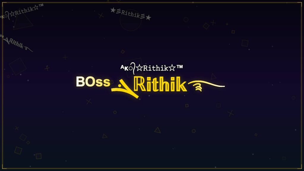 ᴮᴼˢˢܔℝ𝕚𝕥𝕙𝕚𝕜࿐ – Rithik Stylish Name