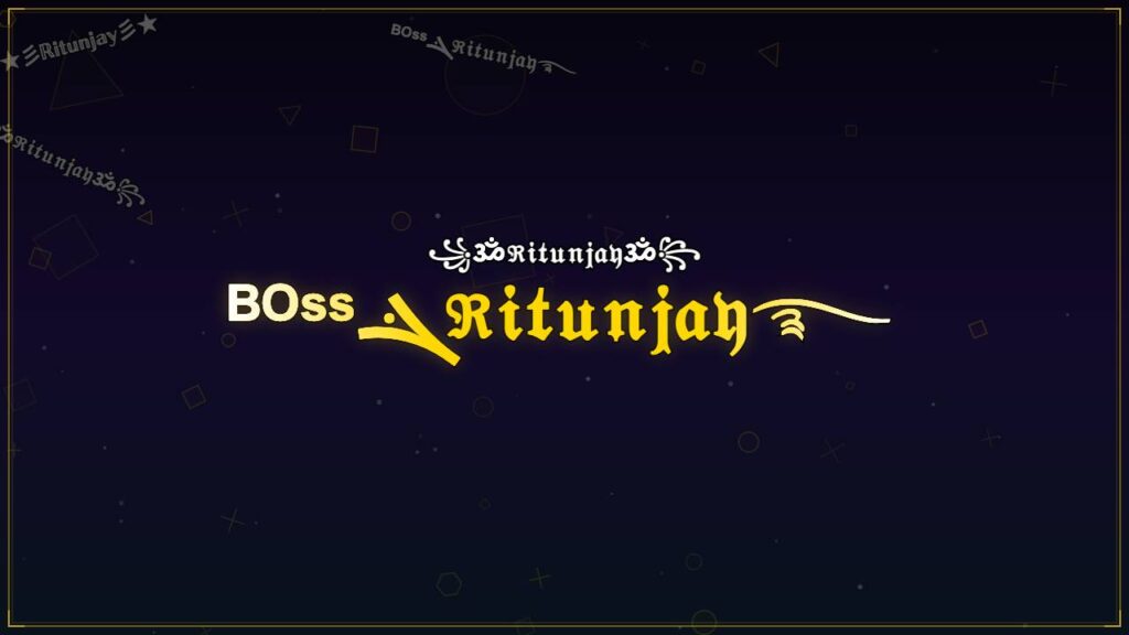 ᴮᴼˢˢܔℜ𝔦𝔱𝔲𝔫𝔧𝔞𝔶࿐ – Ritunjay Stylish Name