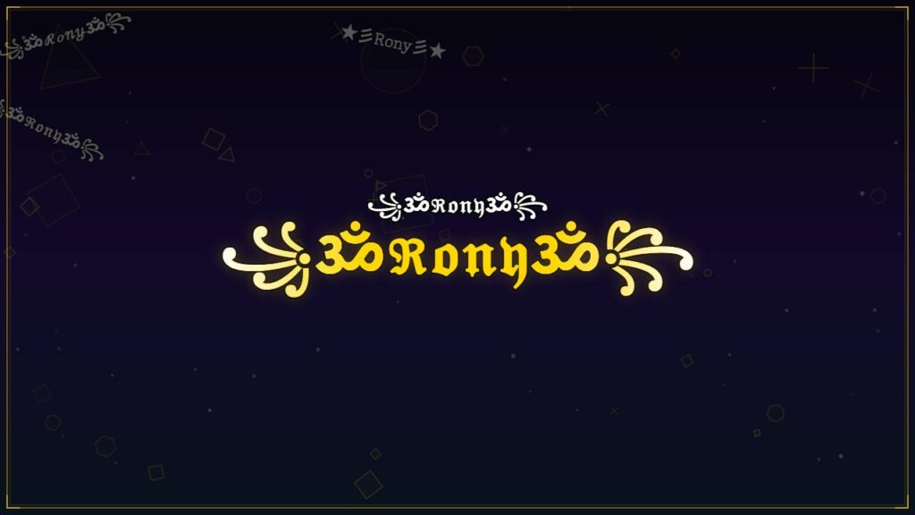 ꧁ॐℜ𝔬𝔫𝔶ॐ꧂ – Rony Stylish Name