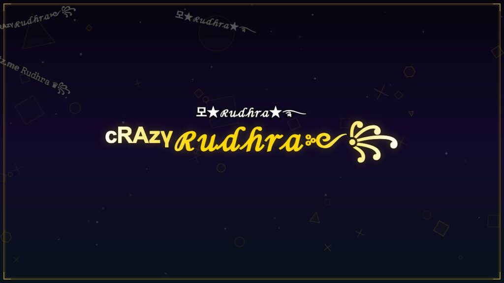 ᶜᴿᴬᶻᵞℛ𝓊𝒹𝒽𝓇𝒶༻꧂ – Rudhra Stylish Name