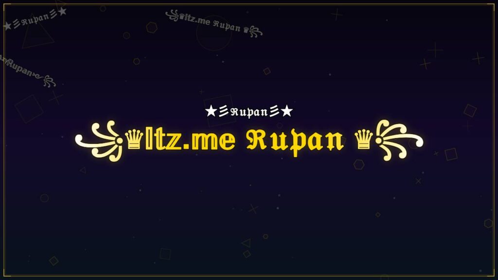 ꧁♛𝕀𝕥𝕫.𝕞𝕖 ℜ𝔲𝔭𝔞𝔫 ♛꧂ – Rupan Stylish Name