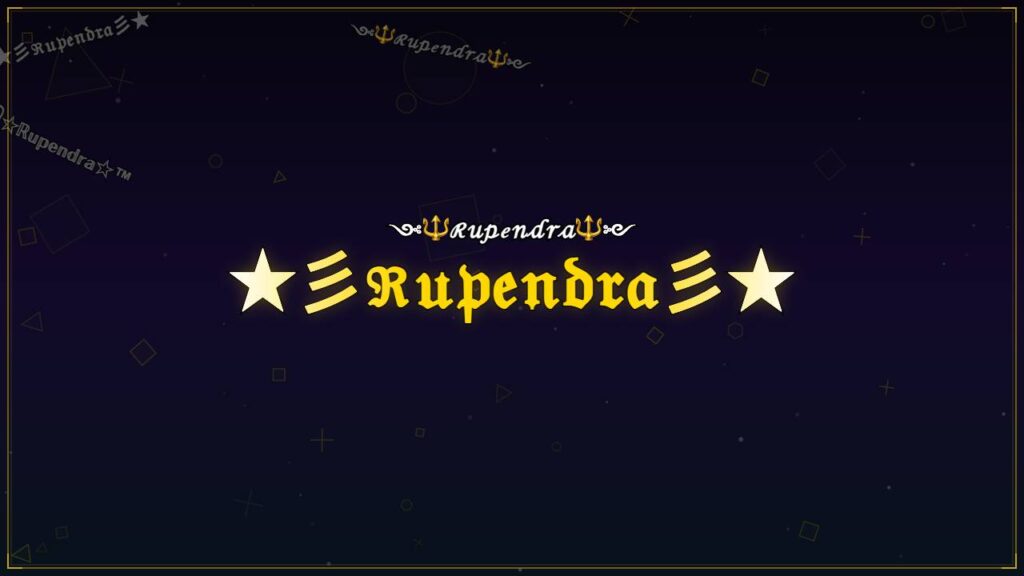 ★彡ℜ𝔲𝔭𝔢𝔫𝔡𝔯𝔞彡★ – Rupendra Stylish Name