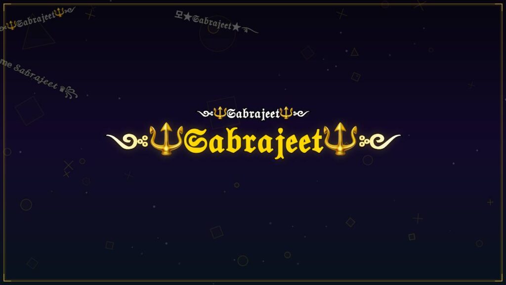 ༺🔱𝔖𝔞𝔟𝔯𝔞𝔧𝔢𝔢𝔱🔱༻ – Sabrajeet Stylish Name