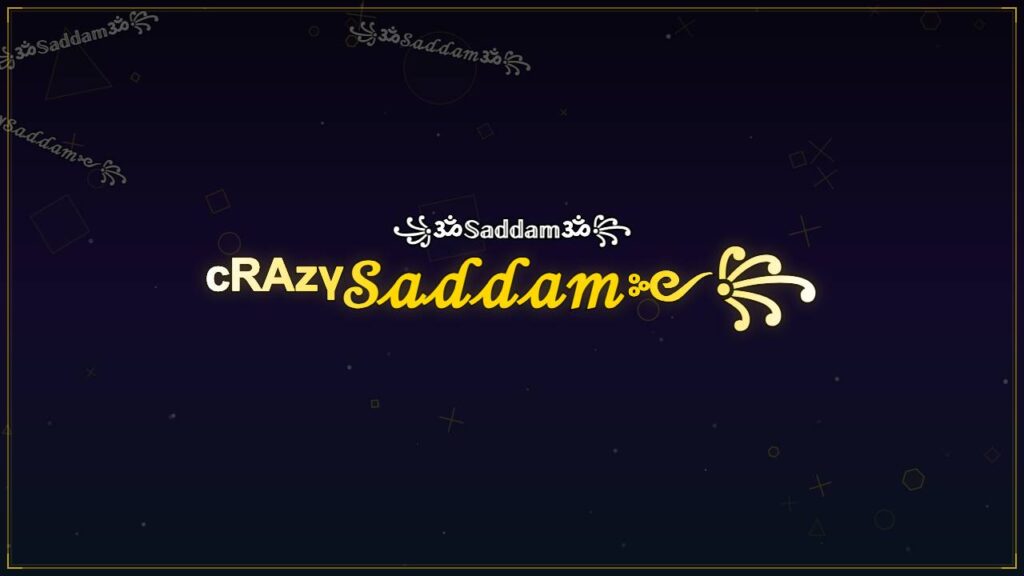 ᶜᴿᴬᶻᵞ𝒮𝒶𝒹𝒹𝒶𝓂༻꧂ – Saddam Stylish Name