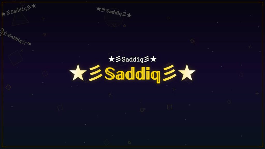 ★彡𝕊𝕒𝕕𝕕𝕚𝕢彡★ – Saddiq Stylish Name