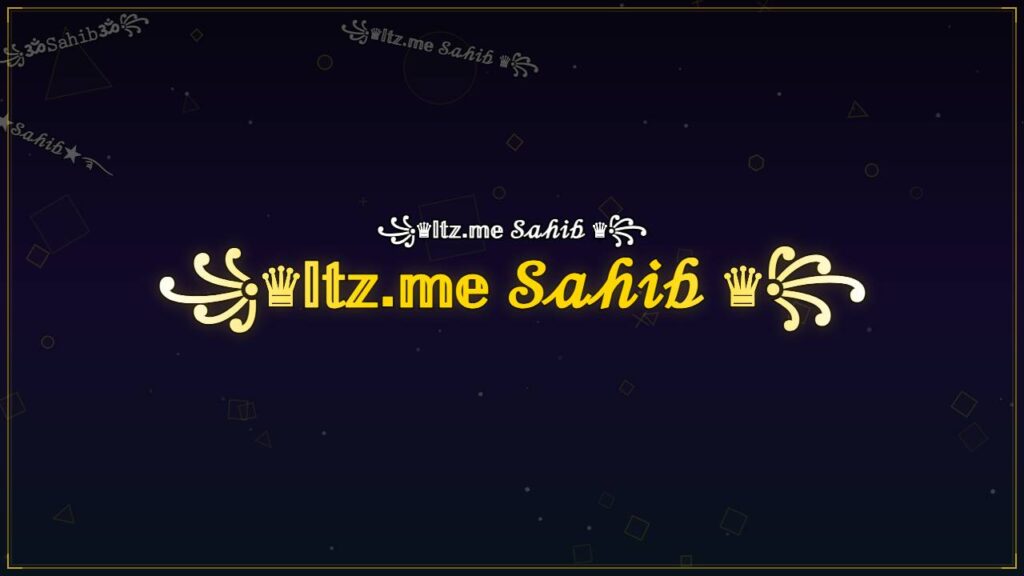 ꧁♛𝕀𝕥𝕫.𝕞𝕖 𝒮𝒶𝒽𝒾𝒷 ♛꧂ – Sahib Stylish Name
