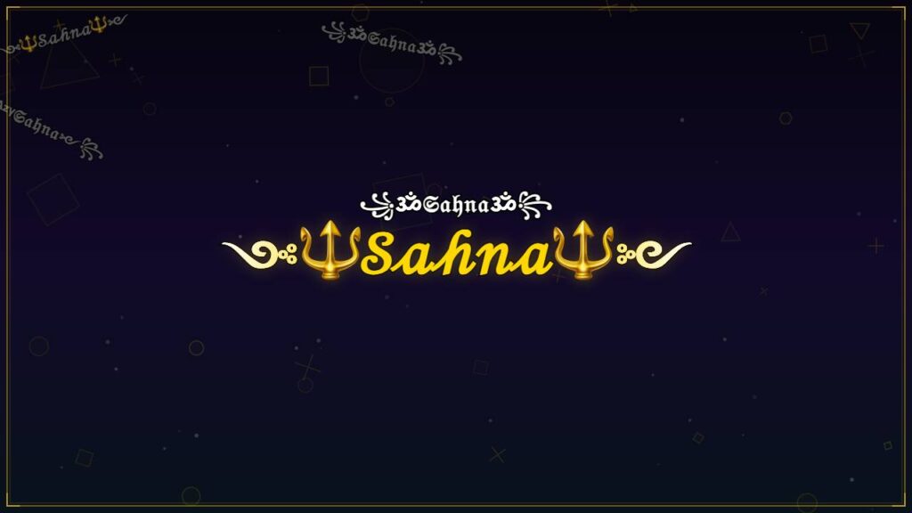 ༺🔱𝒮𝒶𝒽𝓃𝒶🔱༻ – Sahna Stylish Name