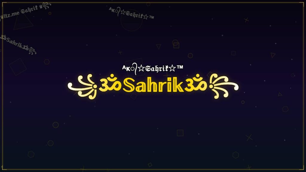 ꧁ॐ𝕊𝕒𝕙𝕣𝕚𝕜ॐ꧂ – Sahrik Stylish Name