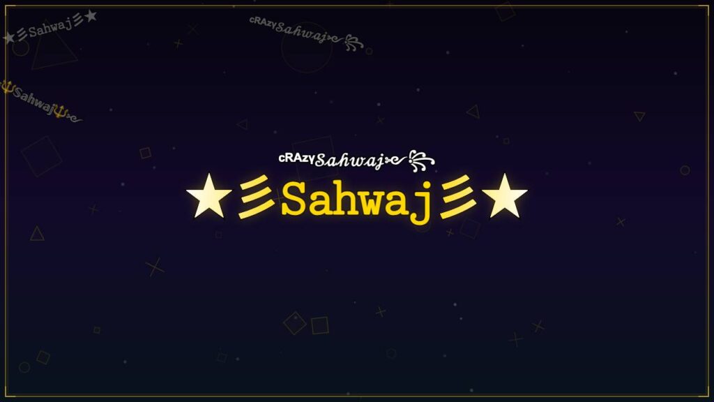★彡𝚂𝚊𝚑𝚠𝚊𝚓彡★ – Sahwaj Stylish Name