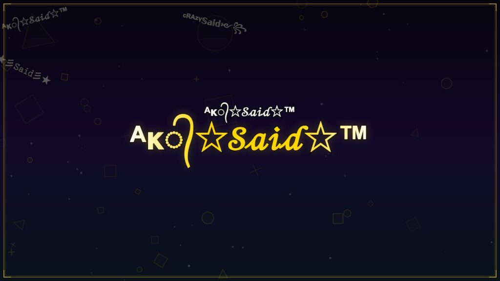 ᴬᴋ᭄☆𝒮𝒶𝒾𝒹☆™ – Said Stylish Name