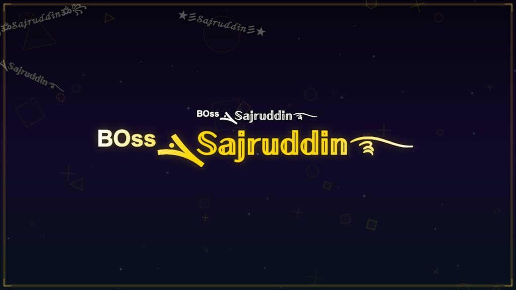 ᴮᴼˢˢܔ𝕊𝕒𝕛𝕣𝕦𝕕𝕕𝕚𝕟࿐ – Sajruddin Stylish Name