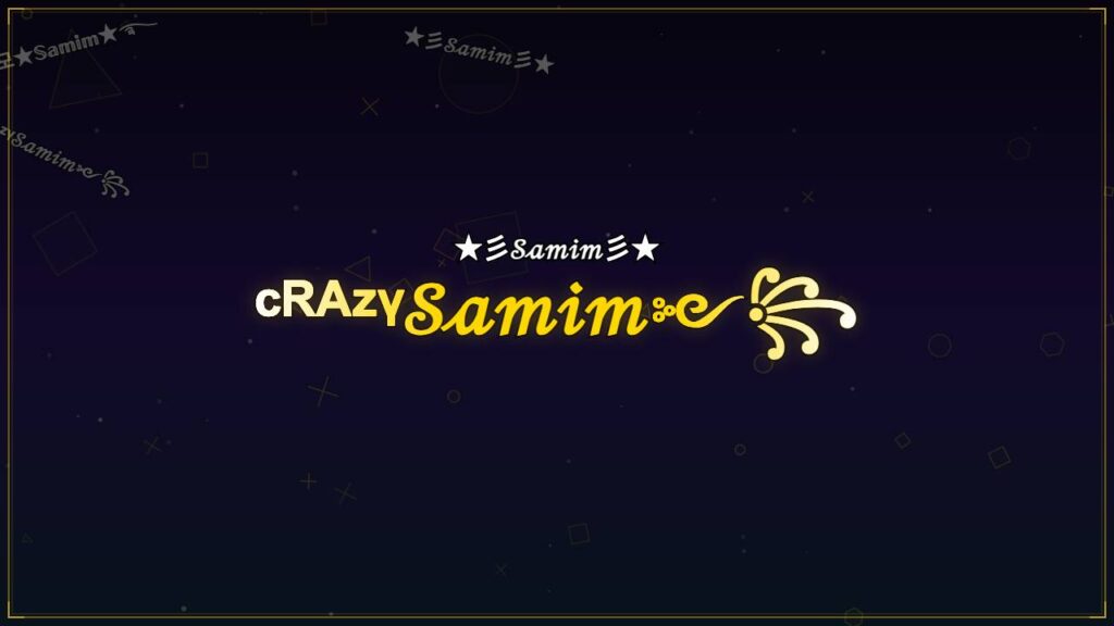 ᶜᴿᴬᶻᵞ𝒮𝒶𝓂𝒾𝓂༻꧂ – Samim Stylish Name
