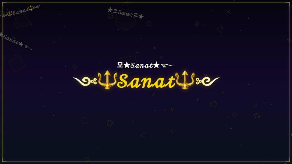 ༺🔱𝒮𝒶𝓃𝒶𝓉🔱༻ – Sanat Stylish Name