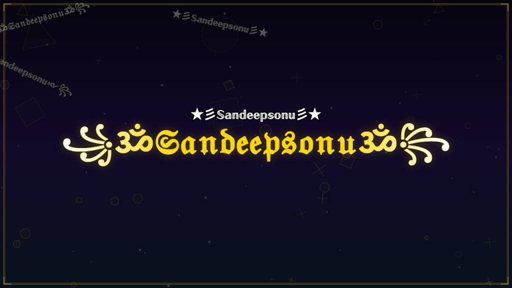 ꧁ॐ𝔖𝔞𝔫𝔡𝔢𝔢𝔭𝔰𝔬𝔫𝔲ॐ꧂ – Sandeepsonu Stylish Name