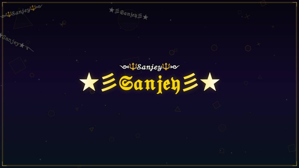 ★彡𝔖𝔞𝔫𝔧𝔢𝔶彡★ – Sanjey Stylish Name