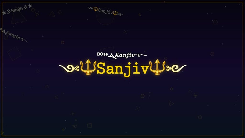 ༺🔱𝚂𝚊𝚗𝚓𝚒𝚟🔱༻ – Sanjiv Stylish Name