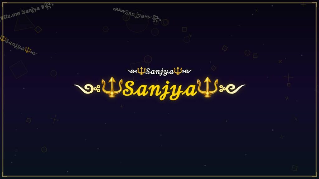 ༺🔱𝒮𝒶𝓃𝒿𝓎𝒶🔱༻ – Sanjya Stylish Name