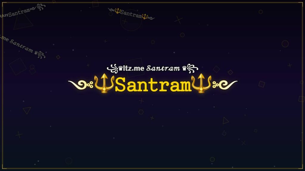 ༺🔱𝚂𝚊𝚗𝚝𝚛𝚊𝚖🔱༻ – Santram Stylish Name