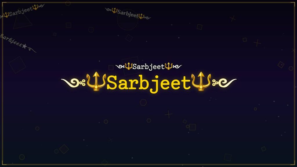 ༺🔱𝚂𝚊𝚛𝚋𝚓𝚎𝚎𝚝🔱༻ – Sarbjeet Stylish Name