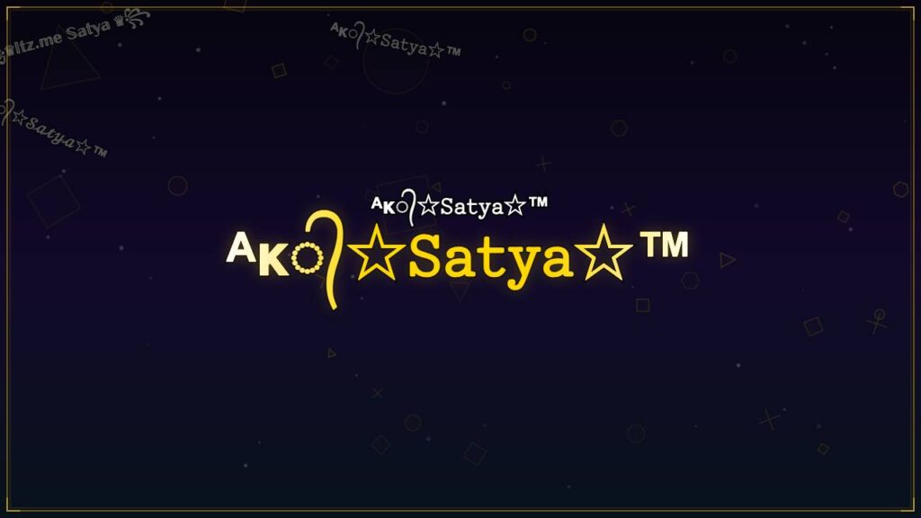 ᴬᴋ᭄☆𝚂𝚊𝚝𝚢𝚊☆™ – Satya Stylish Name