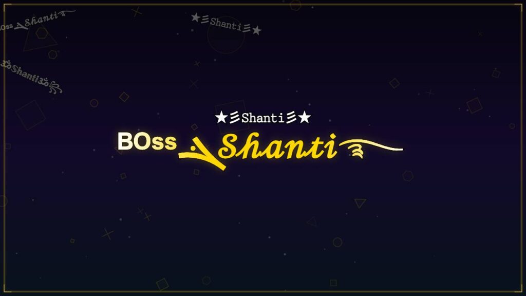 ᴮᴼˢˢܔ𝒮𝒽𝒶𝓃𝓉𝒾࿐ – Shanti Stylish Name