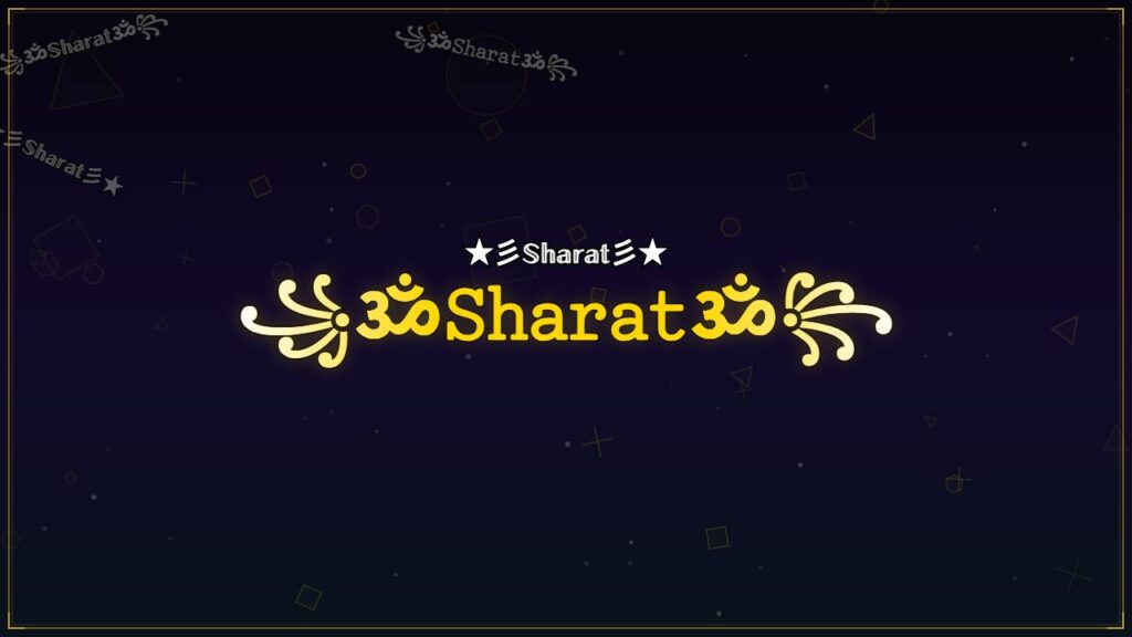 ꧁ॐ𝚂𝚑𝚊𝚛𝚊𝚝ॐ꧂ – Sharat Stylish Name