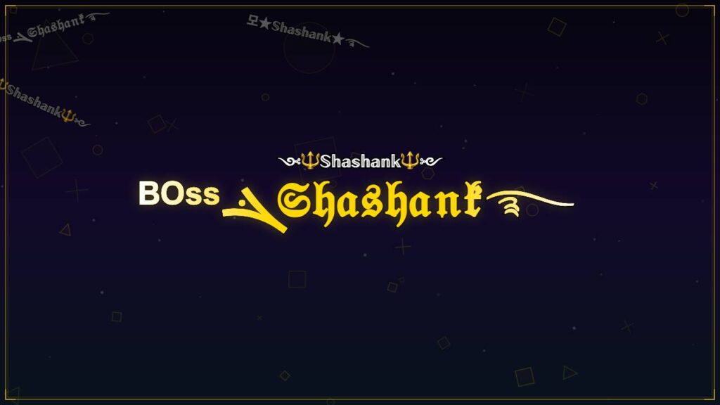 ᴮᴼˢˢܔ𝔖𝔥𝔞𝔰𝔥𝔞𝔫𝔨࿐ – Shashank Stylish Name