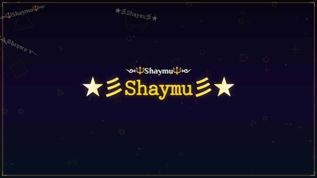 ★彡𝚂𝚑𝚊𝚢𝚖𝚞彡★ – Shaymu Stylish Name