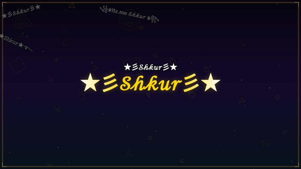 ★彡𝒮𝒽𝓀𝓊𝓇彡★ – Shkur Stylish Name